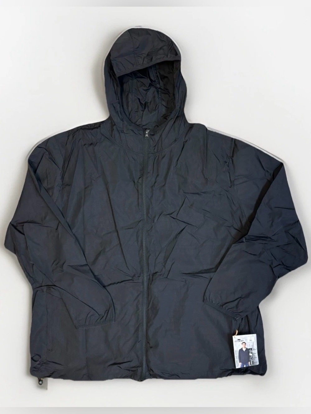 Crane Men's Packable Rain Jacket Size XL #5854